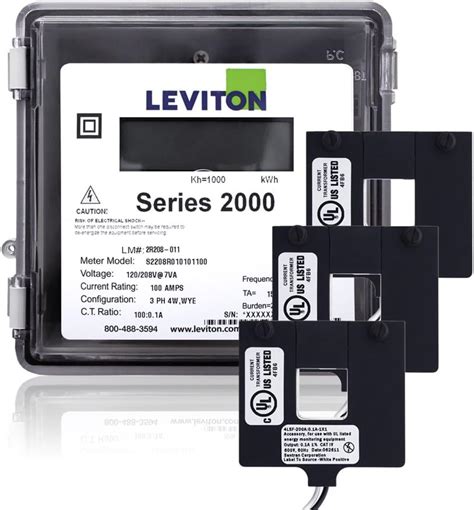 Series 2000 277/480V 3P4W 200A Outdoor kWh 